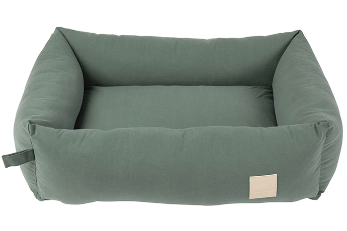 FuzzYard プレミアム コットン ベッド マートルグリーン S/M （ Sサイズ ）