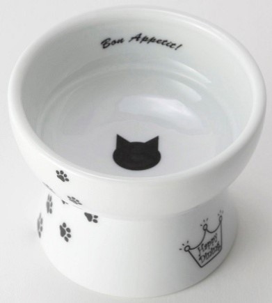 ハッピーダイニング おやつ皿 猫柄