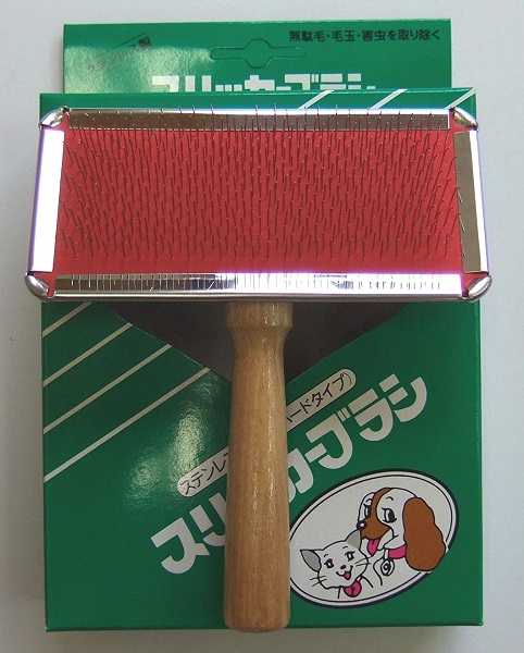 スリッカーブラシ ハードタイプ Mサイズ