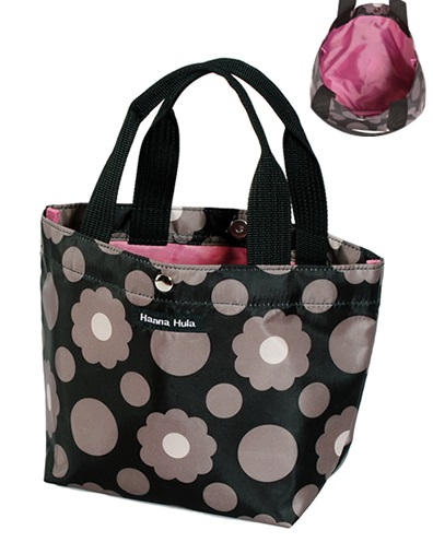 ハンナフラ お散歩 バッグ ミニトート バッグ クッキーフラワーカフェ