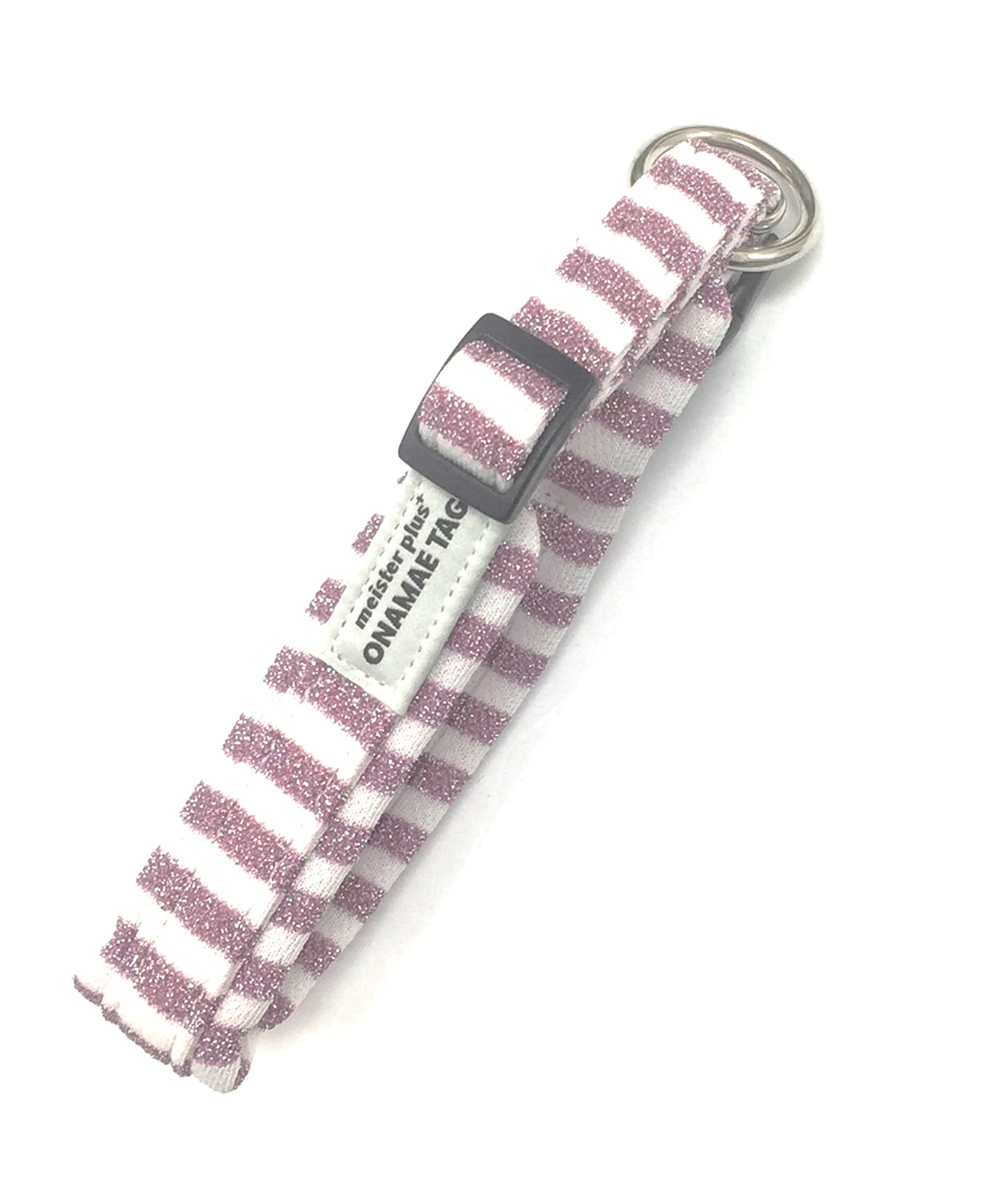 ONAMAE ソフティ カラー ラメ ボーダー Mサイズ ピンク