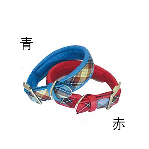 マイスター クッション カラー ラメ チェック 各サイズ レッド/ブルー （ #25 レッド ）