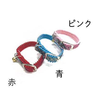 マイスター キャット カラー ラメ チェック 各色 （ レッド ）