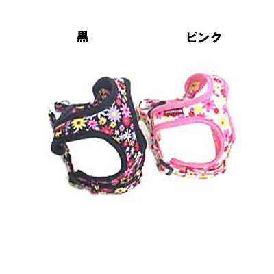 マイスター ソフティ ハーネス フラワー Mサイズ ピンク