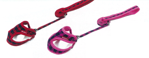 マイスター ソフティ ハーネス リード NEW チェック 3S レッド