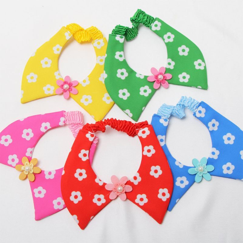 ネック カラー オハナ 5枚 SS/S/M （ SSサイズ ）