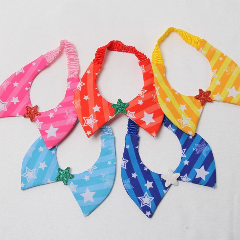 ネック カラー スター 5枚 SS/S/M （ SSサイズ ）