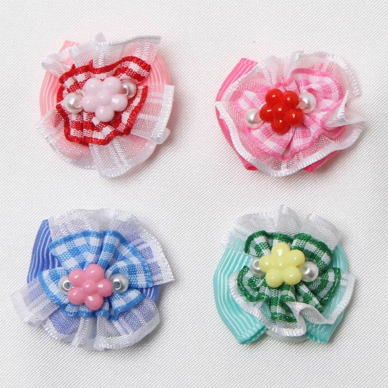 プチ ギンガム リボン 50個