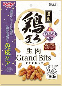 鶏まろ 無添加 生肉 グランビッツ おいもミックス 120g