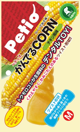 かんでる CORN ツイスト チキン風味 Mサイズ