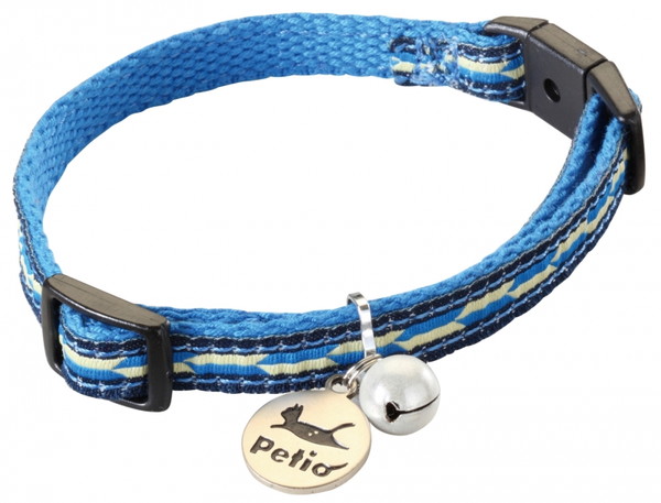 猫小町 カラー 矢がすり ブルー