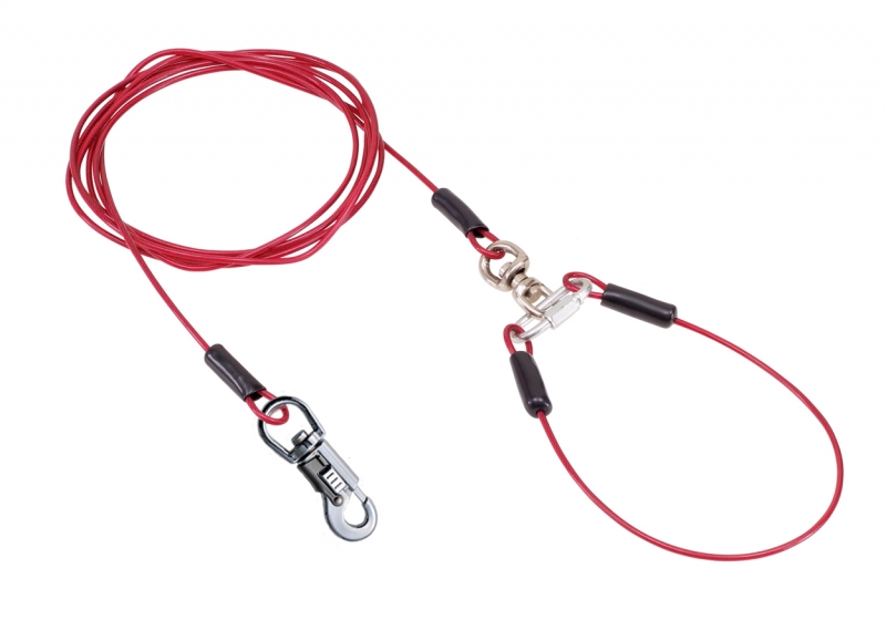 タフギア ロング ワイヤー チェーン プラス 4.5mm レッド