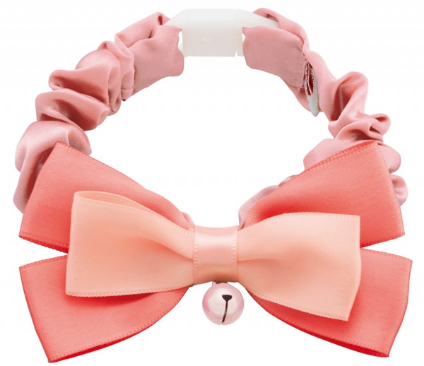 プレシャンテ キャット カラー シュシュ リボン ピンク