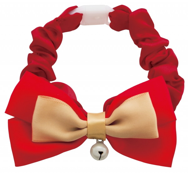 プレシャンテ キャット カラー シュシュ リボン レッド