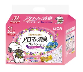 アロマで消臭 ペットシート ワイド 31枚入り