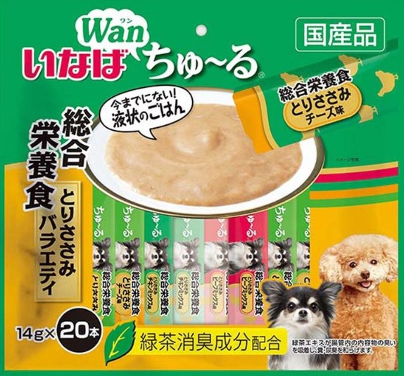 Wan ちゅーる 総合栄養食 バラエティ 14g×20本