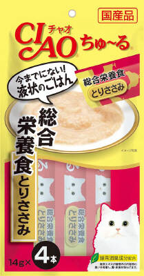 CIAO ちゅーる 総合栄養食 とりささみ 14g×4本