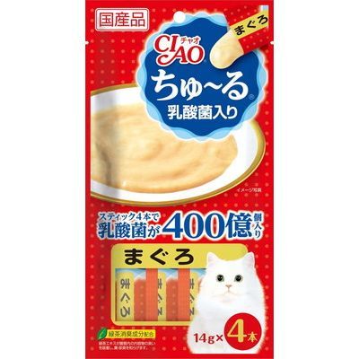 CIAO ちゅーる 乳酸菌入り まぐろ 14g×4本