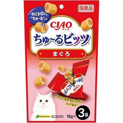 CIAO ちゅーるビッツ まぐろ 12g×3袋