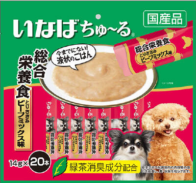 INABA ちゅーる 総合栄養食 とりささみ ビーフミックス味 14g×20本