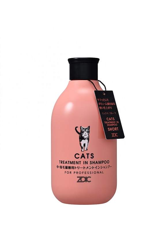 ZOIC N キャッツ トリートメントインシャンプー ショート 300ml