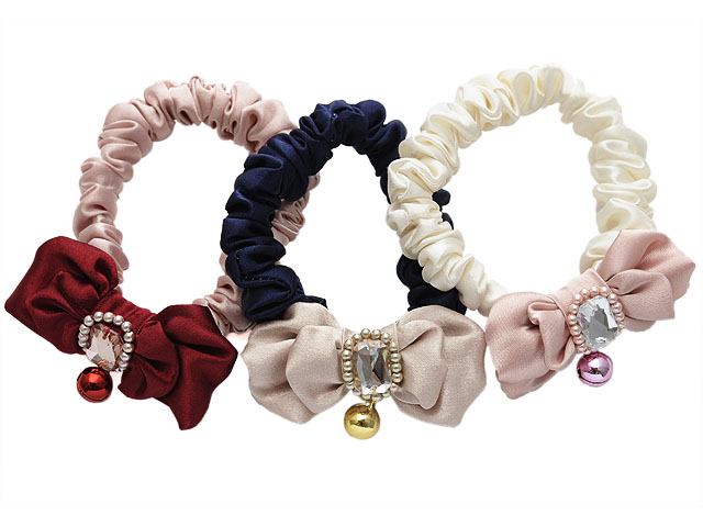 シュシュエレガンスリボン ネックレス