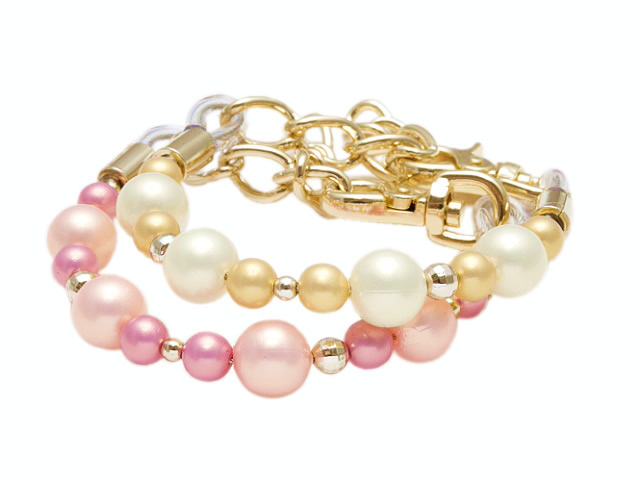 カラー ジュエリーパール ピンク