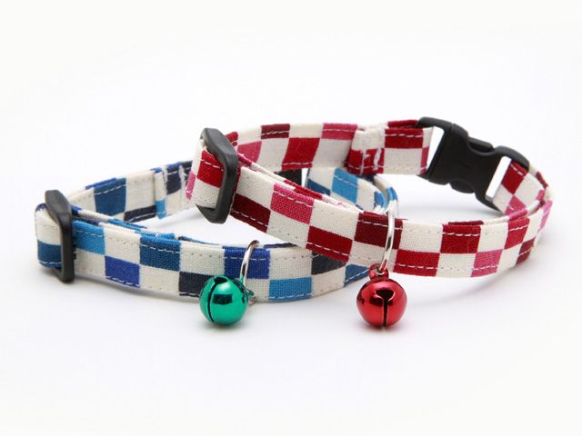 猫用首輪 ブロックチェック