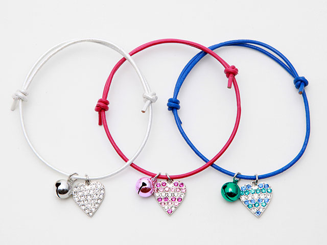 グラデーションハート ネックレス