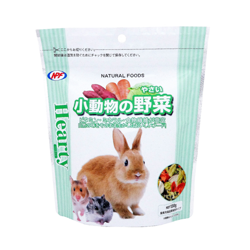ハーティー 小動物の野菜 130g: （400）あにまるキャンパスオンライン