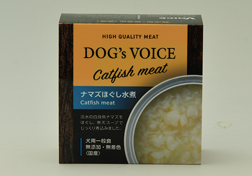 ドッグヴォイス ナマズほぐし水煮缶 85g