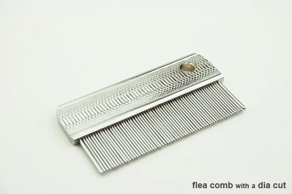 ノミ取櫛 ダイヤカット