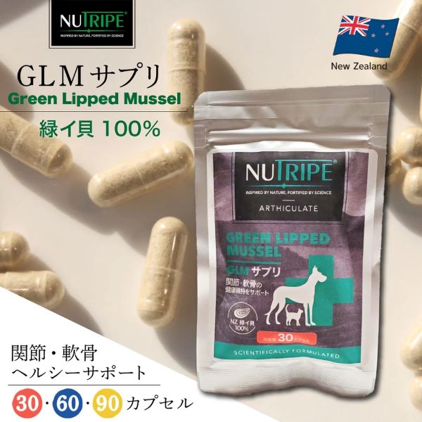 NUTRIPE NUTGLM30 GLMサプリ 30/60/90カプセル (30カプセル)
