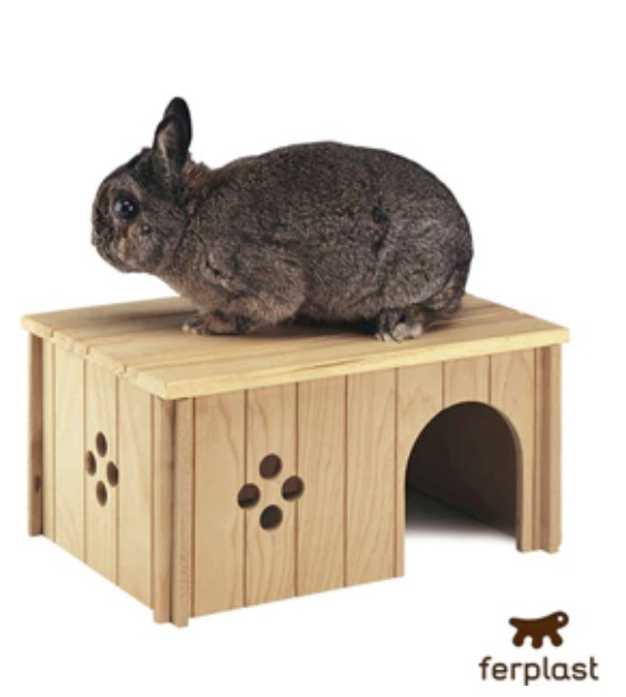 小動物用木製ハウス SIN 4646 うさぎ ラビット モルモット