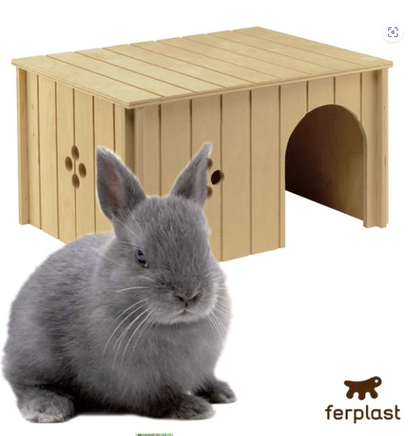 小動物用木製ハウス SIN 4647 うさぎ ラビット モルモット
