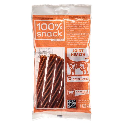 ferplast ベジタリアン デンタル スナック フジッリ オボペット 6本