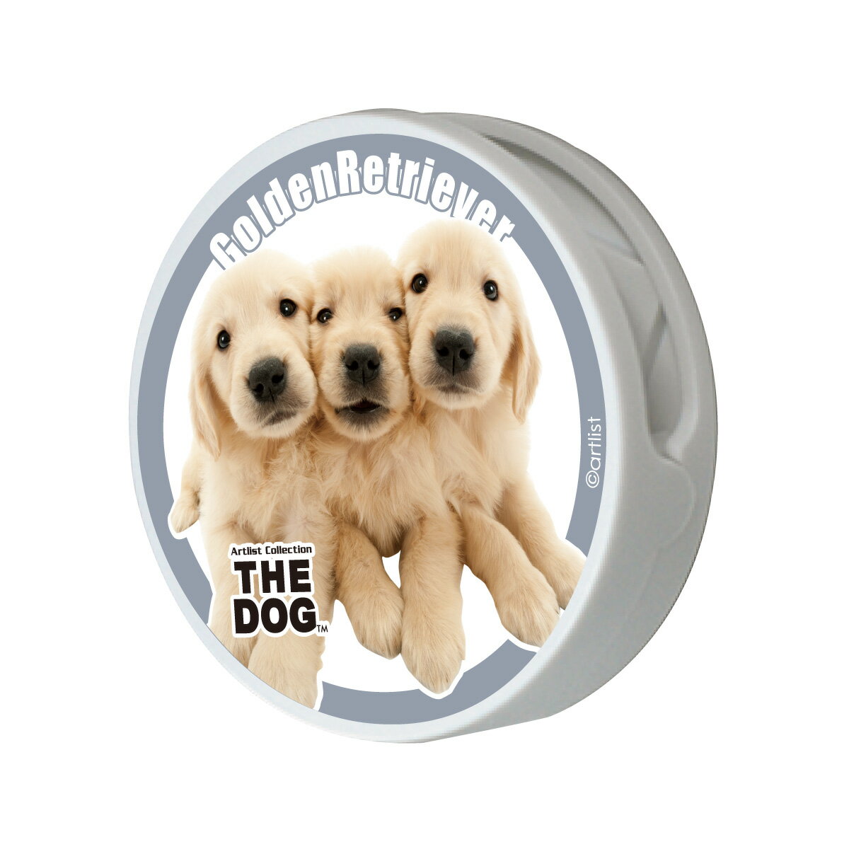 クリップマグネット THE DOG ゴールデン・レトリバーCM-Gretriever