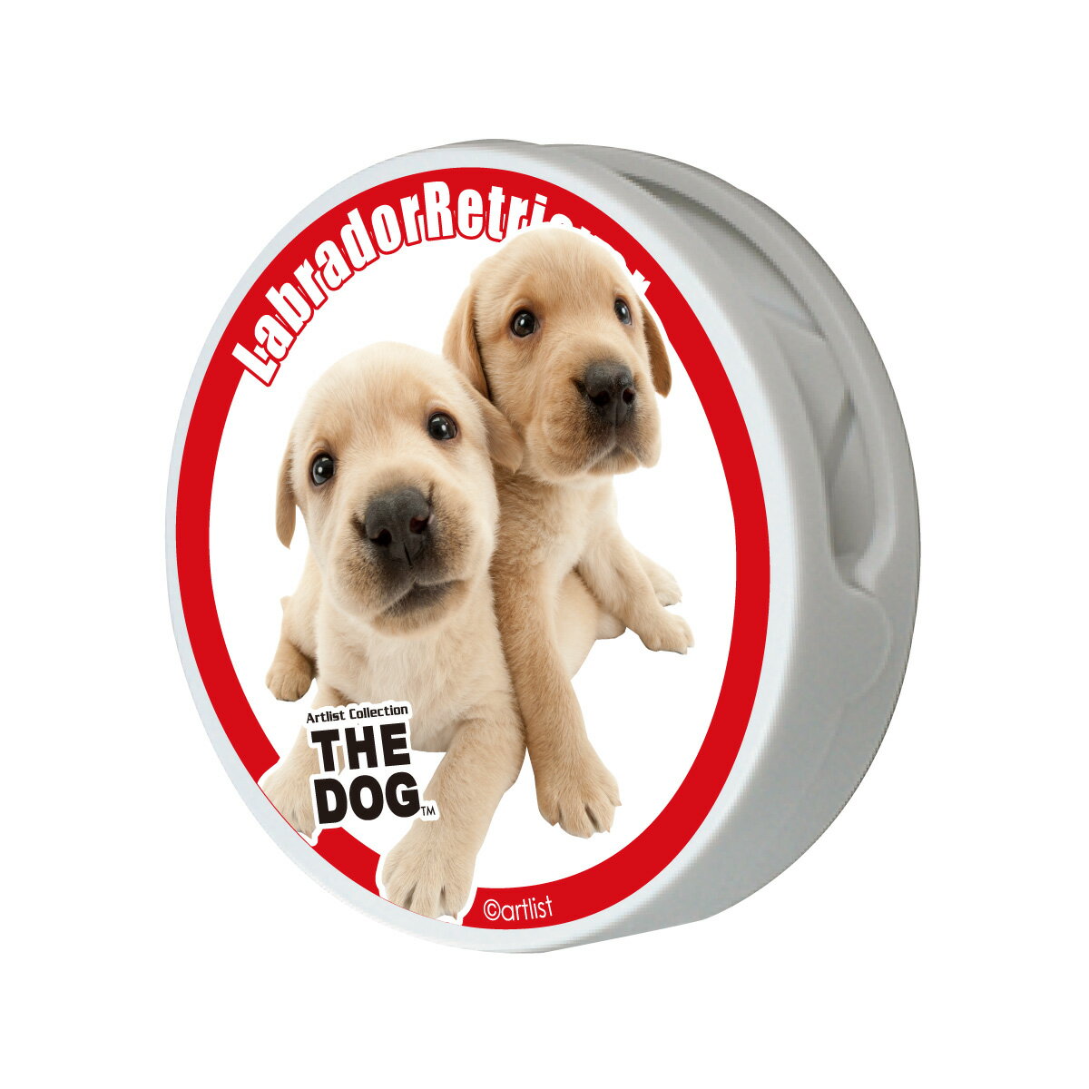 クリップマグネット THE DOG ラブラドール・レトリバー ホワイトCM-Labra-WT