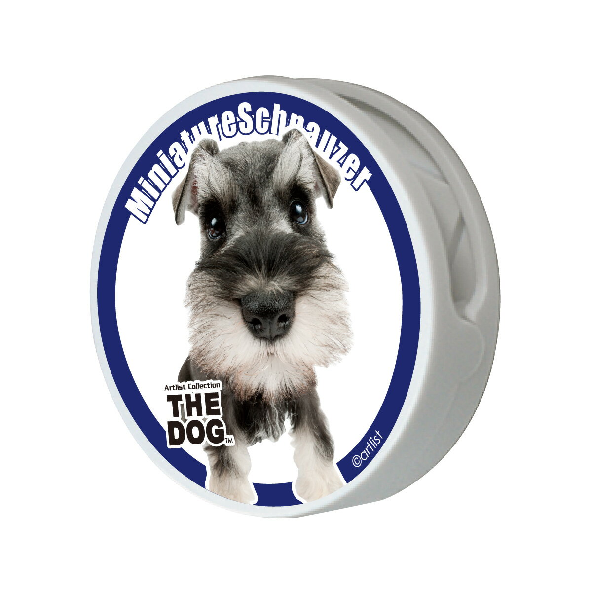クリップマグネット THE DOG ミニチュア・シュナウザーCM-Mschnauzer