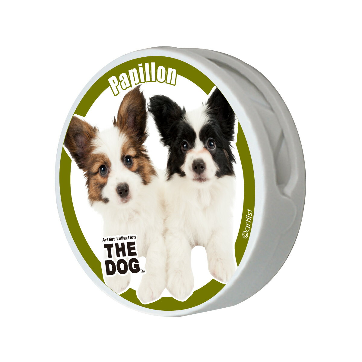 クリップマグネット THE DOG パピヨンCM-Papillon