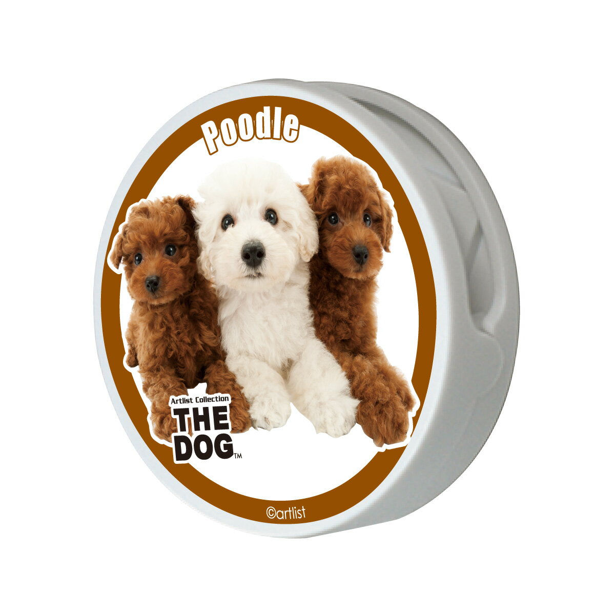クリップマグネット THE DOG プードルCM- Poodle