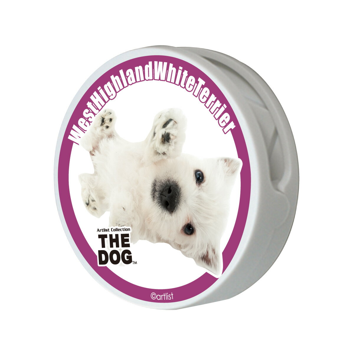 クリップマグネット THE DOG ウエスト・ハイランド・ホワイト・テリアCM-WhiteTerrier
