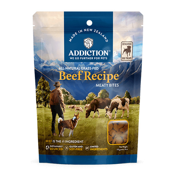 アディクション ミーティバイツ グレインフリー ビーフ 113g