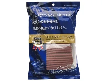 Verycious チキンジャーキースティック 1kg（250g×4袋）