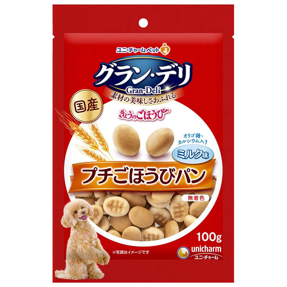 グラン･デリ きょうのごほうびプチごほうびパンミルク味 100g