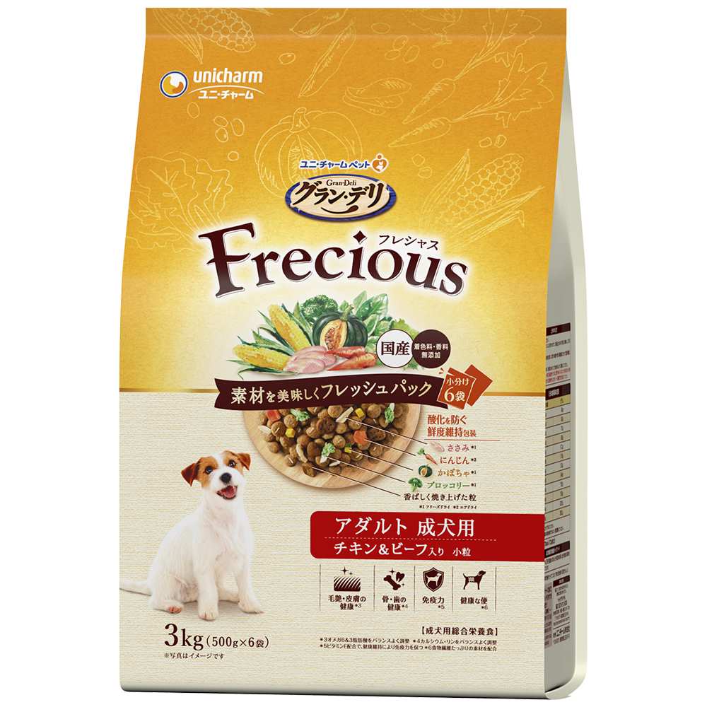 グラン･デリ Freciousアダルトチキン&ビーフ 3kg