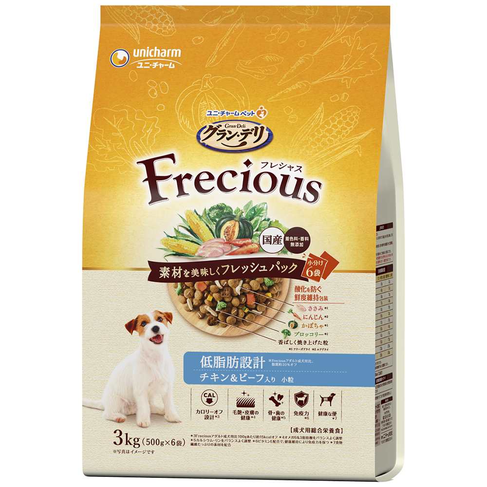 グラン･デリ Freciousアダルト低脂肪チキン&ビーフ 3kg