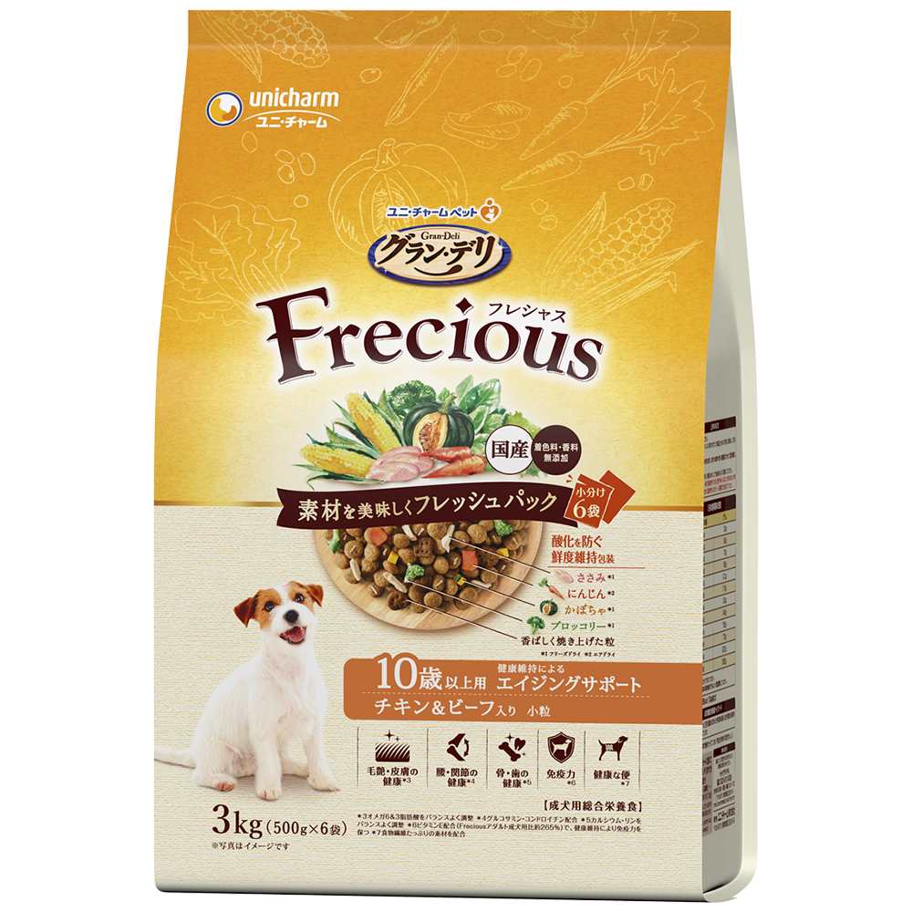 グラン･デリ Frecious10歳以上用チキン&ビーフ 3kg