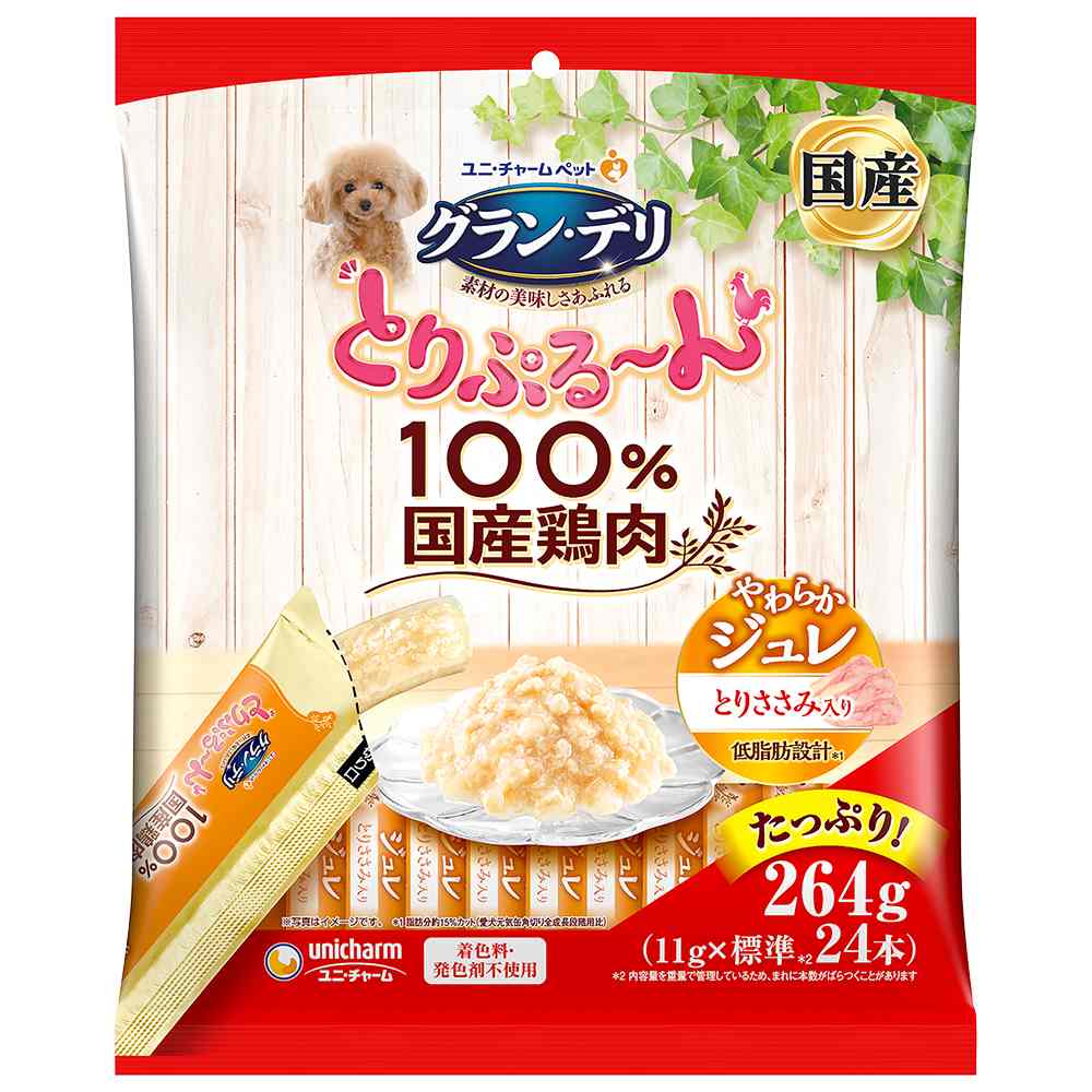 グラン･デリ とりぷるーん　ジュレ　とりささみ 11g×24本