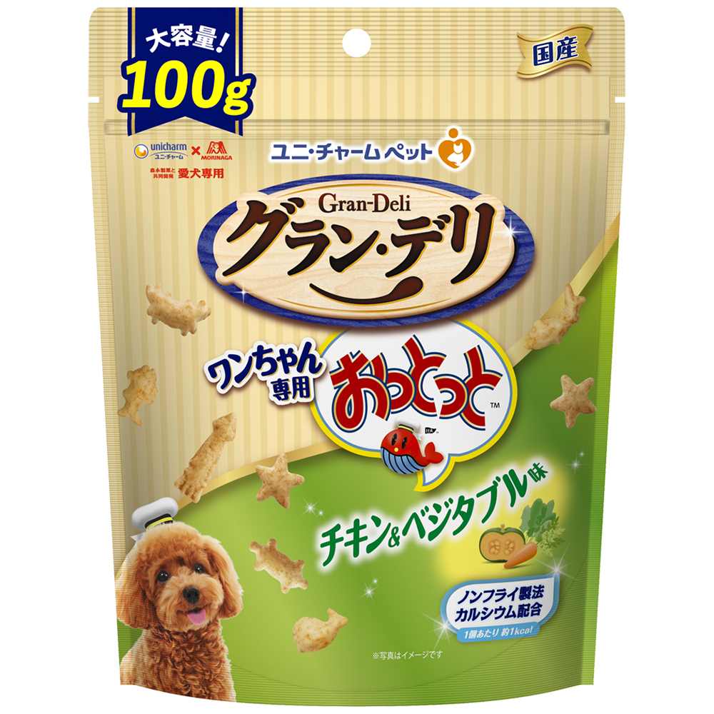 グラン･デリ ワンちゃん専用おっとっと　チキン&ベジタブル味 100g